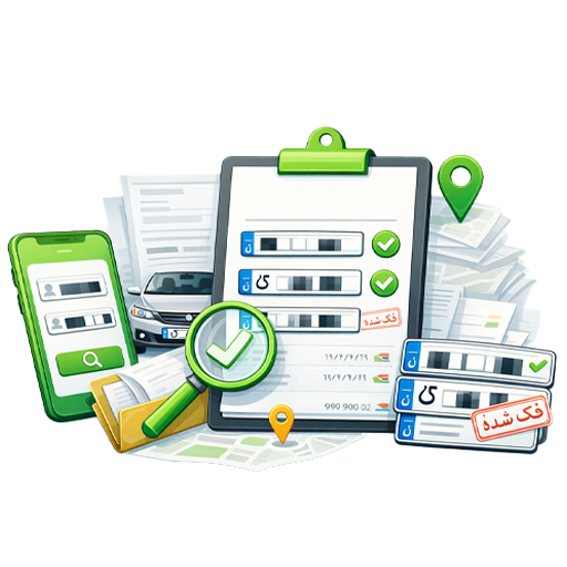 لیست پلاک های فعال